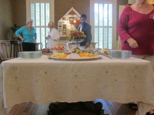 Brian King Helps At Opening