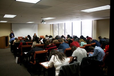 SHSU Students Take LSAT