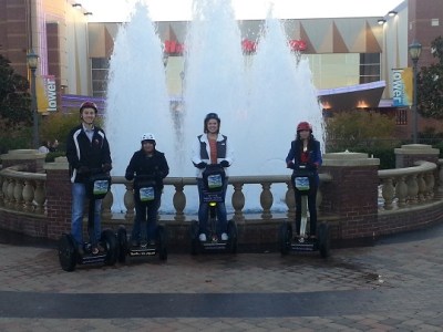 LEAP Students at an OKC Fountain