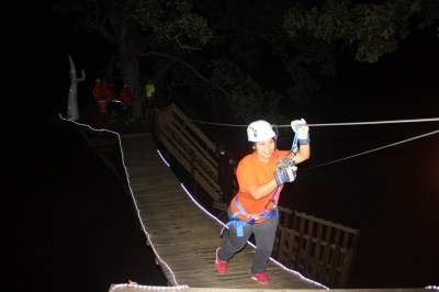 Megan Chapa on the Bridge