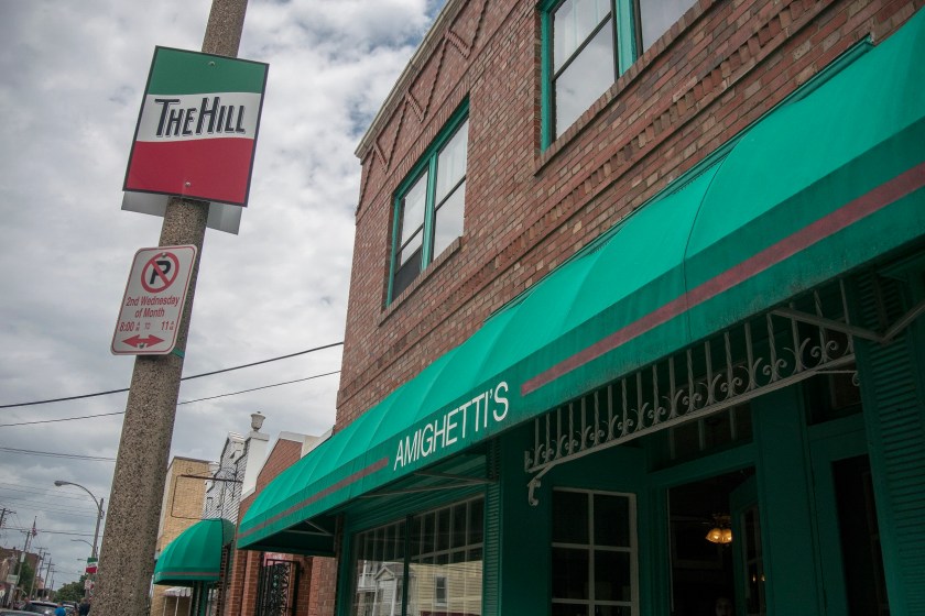 Amighetti's, in The Hill Section of St. Louis, MO