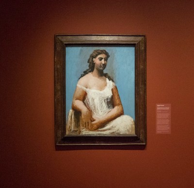 Crystal Bridges, Picasso, Seated Woman