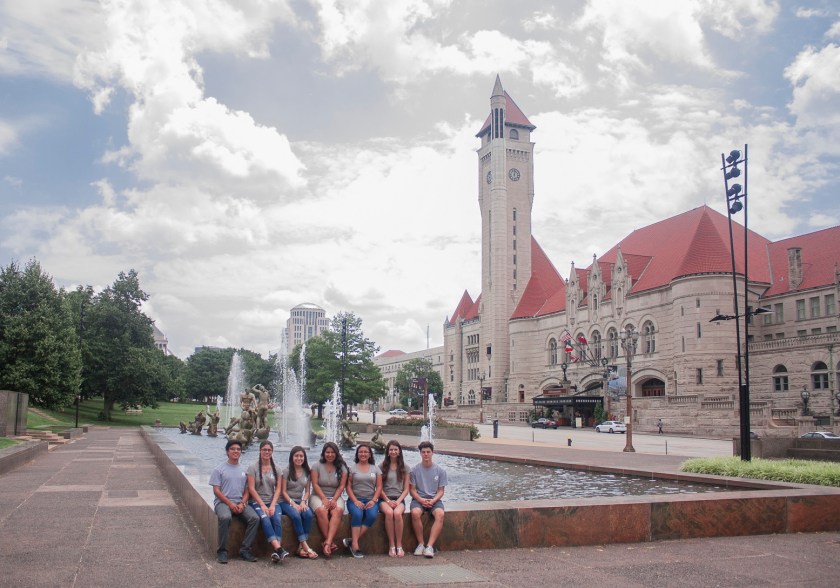 Milles Fountain at Aloe Plaza, Union State, St. Louis, MO