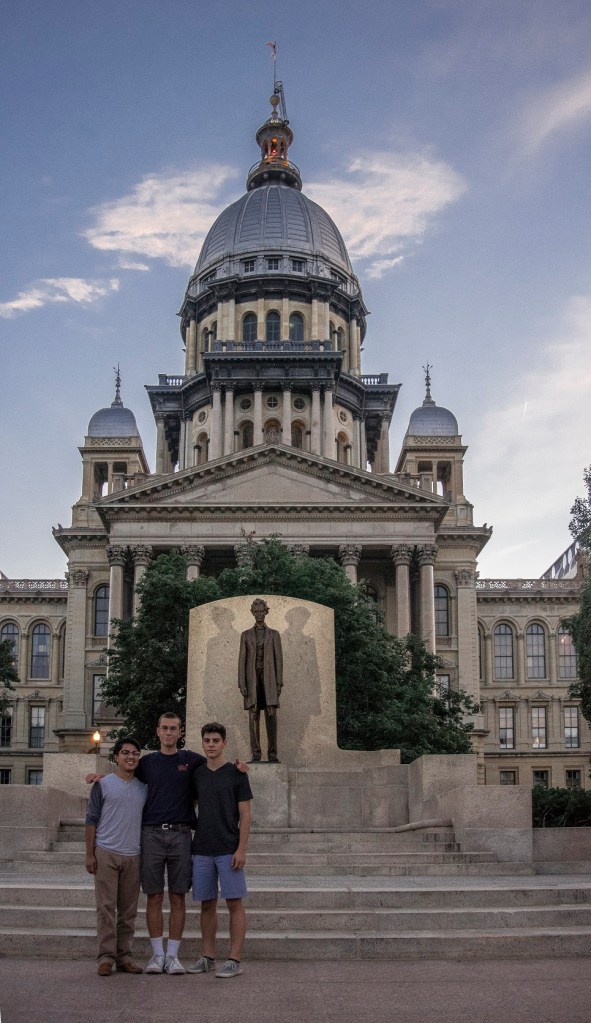 Abraham Lincoln, Illinois Capitol Building