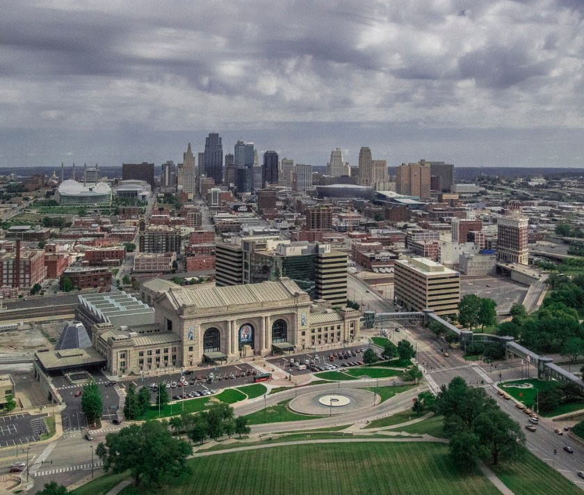 Kansas City, Skyline, Union Station, World War I Museum