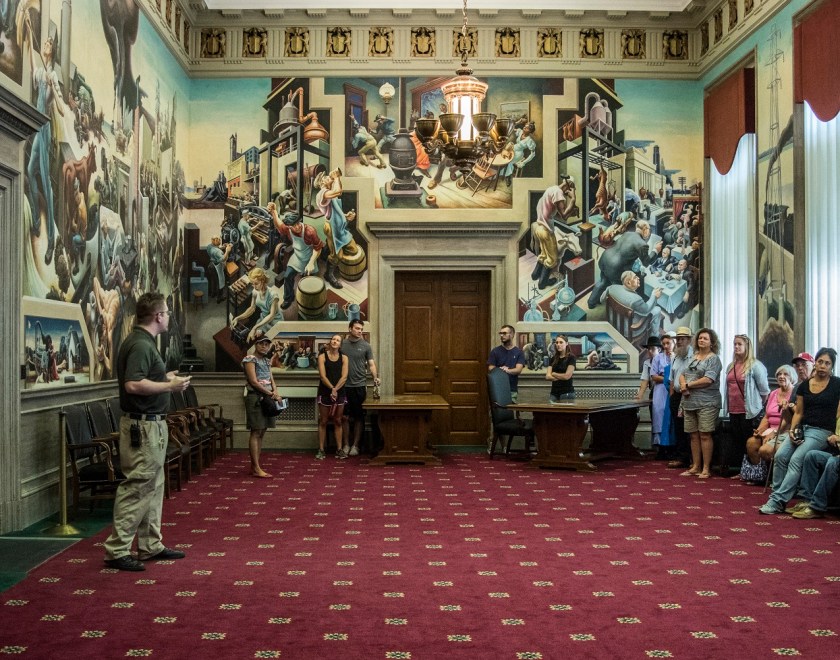 Thomas Hart Benton, Missouri Capitol, House Lounge