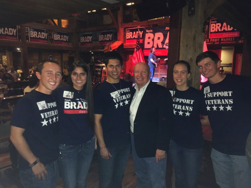 Congressman Kevin Brady, CHairman of the Ways and Means Committee, SHSU, LEAP