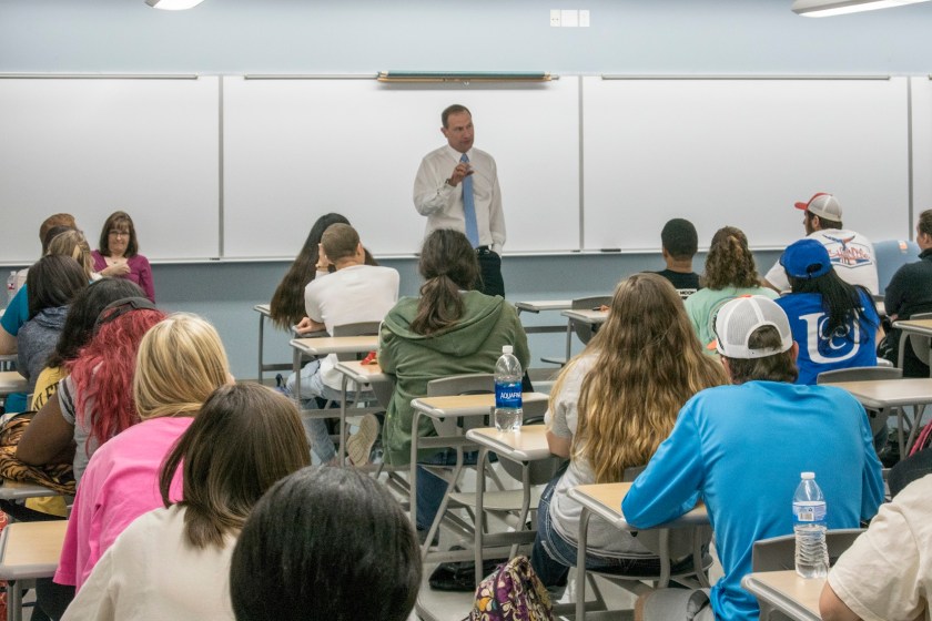 Senator Schwertner, SHSU, LEAP Center, Mike Yawn