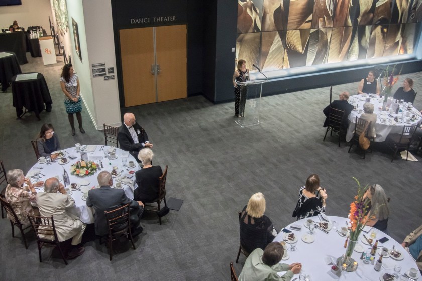 Emily Peacock, Art Department Gala, SHSU, LEAP Ambassadors