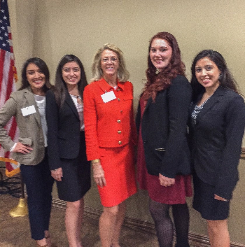 President Dana Hoyt, SHSU, Alumni Relations, LEAP Ambassadors