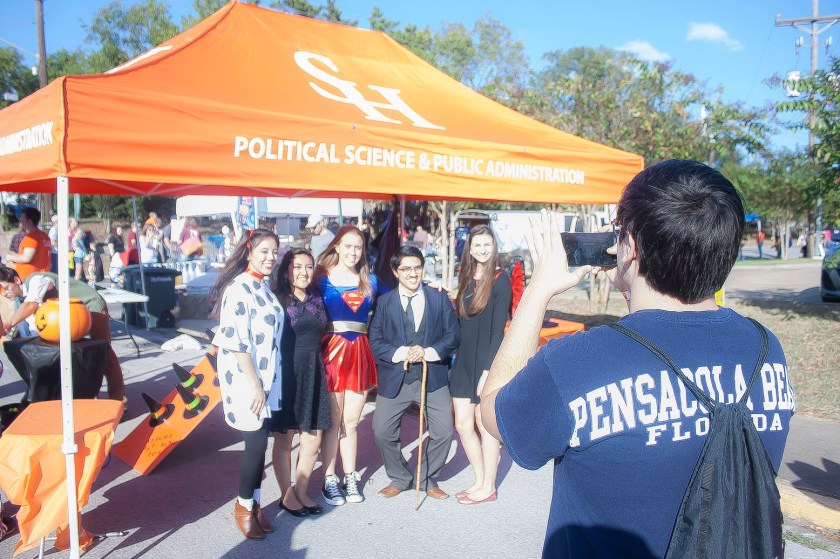 Scare on the Square, LEAP Ambassadors, SHSU, Huntsville Main Street