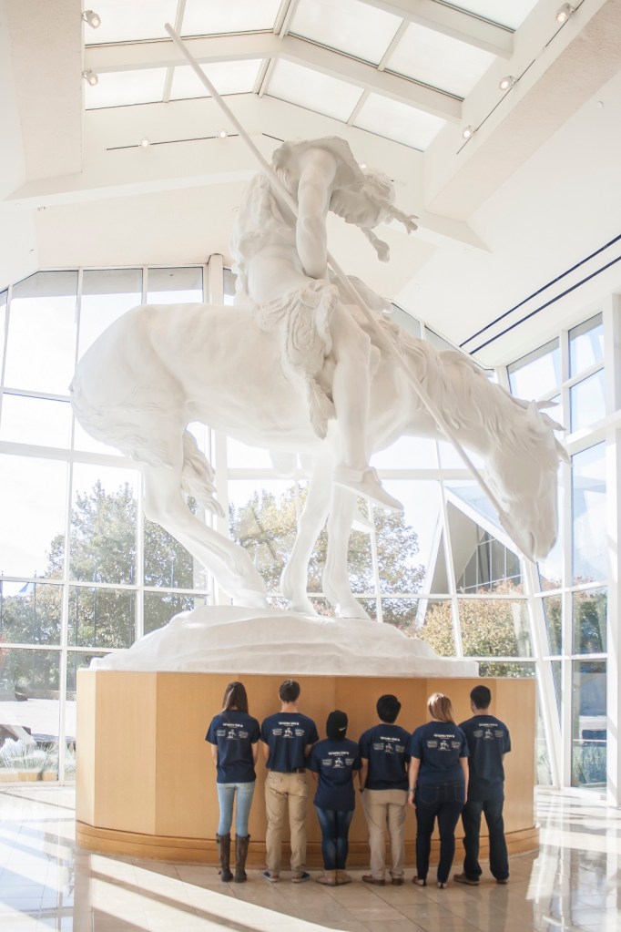 James Earle Fraser, OK Capitol, LEAP Center, SHSU