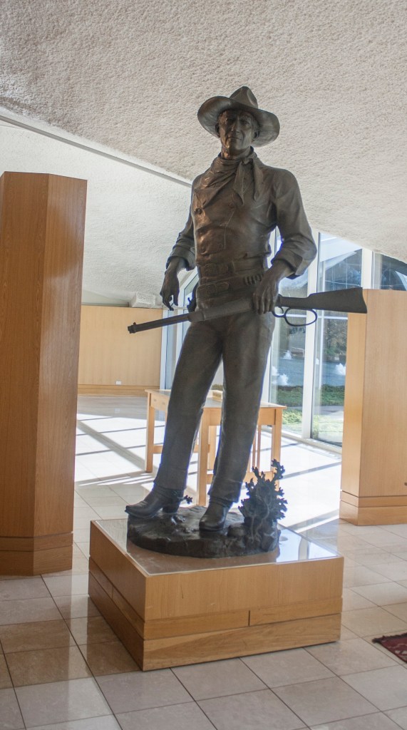 John Wayne, OK City, Western Heritage Museum, LEAP Center, SHSU