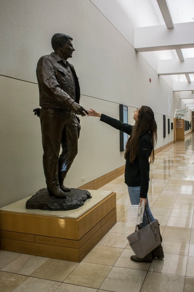 Ronald Reagan, OK City, Western Heritage Museum, LEAP Center, SHSU