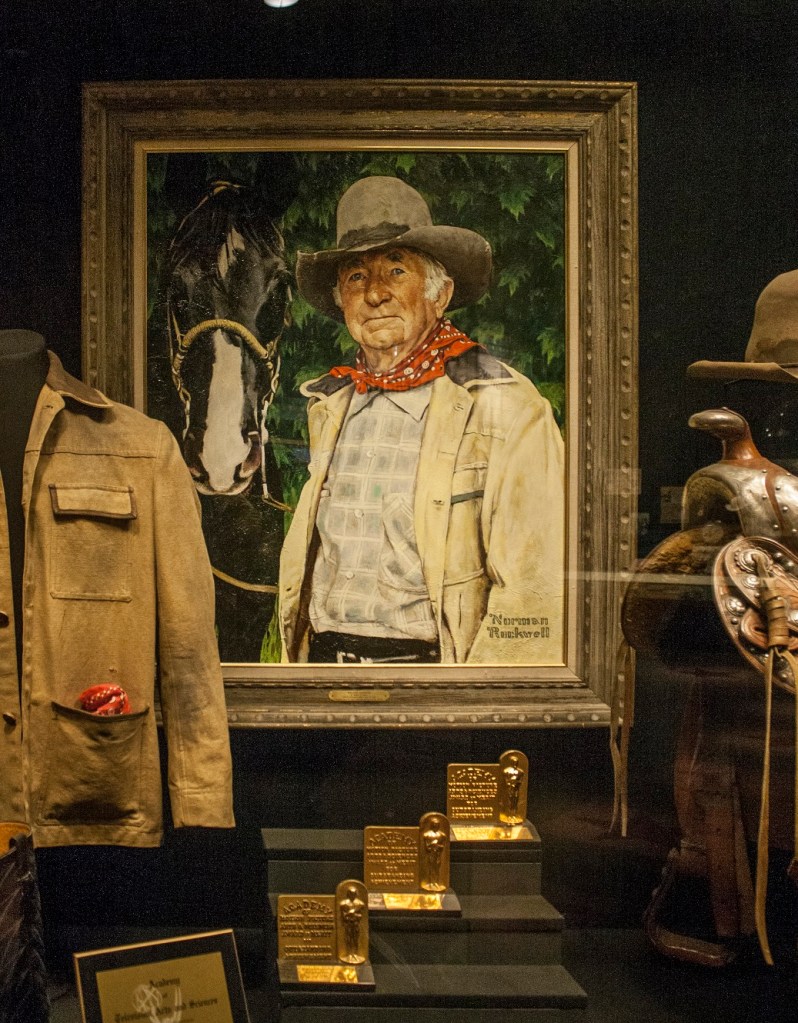 Norman Rockwell, Walter Brennan,, OK City, Western Heritage Museum, LEAP Center, SHSU