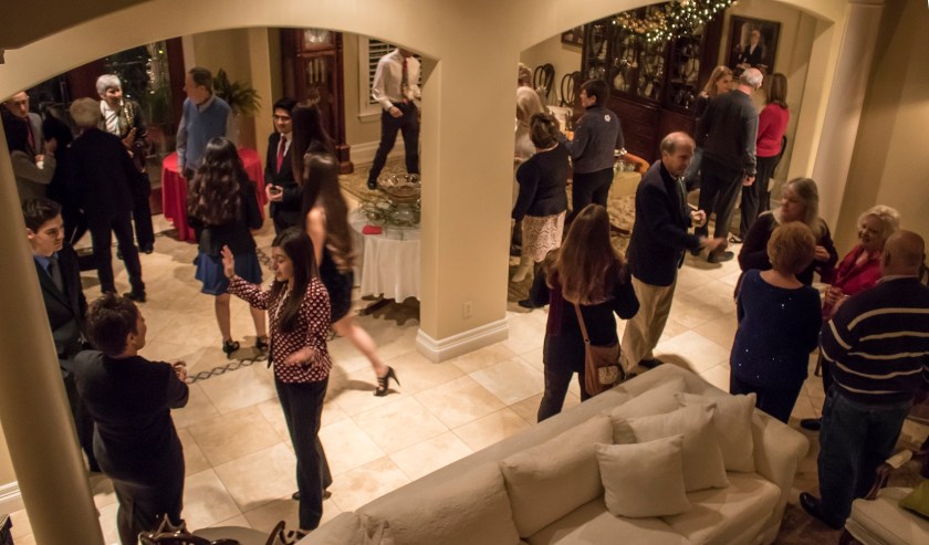 Dr. and Mrs. Kay Deahl, Walker County Republican Women, LEAP, SHSU, Christmas