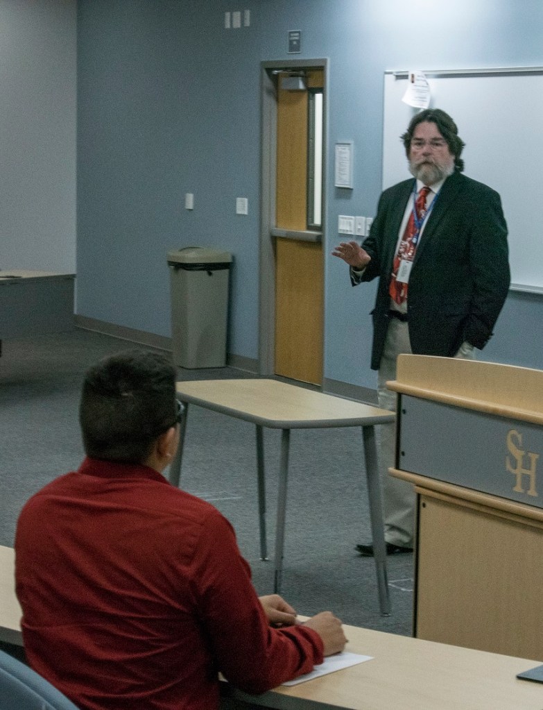 David Weeks, Pre-Law Society, SHSU, LEAP Center