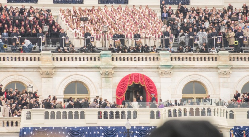 SHSU, LEAP Ambassadors, 58th Presidential Inauguration, Donald J. Trump