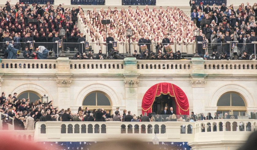 SHSU, LEAP Ambassadors, 58th Presidential Inauguration, Donald J. Trump