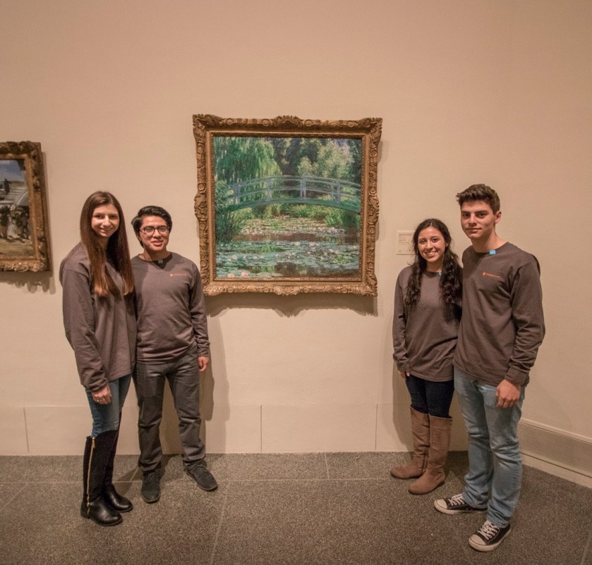 Philadelphia, LEAP Ambassadors, SHSU, LEAP Center, Philadelphia Museum of Art, Vincent Van Gogh, Philadelphia Museum of Art, Claude Monet