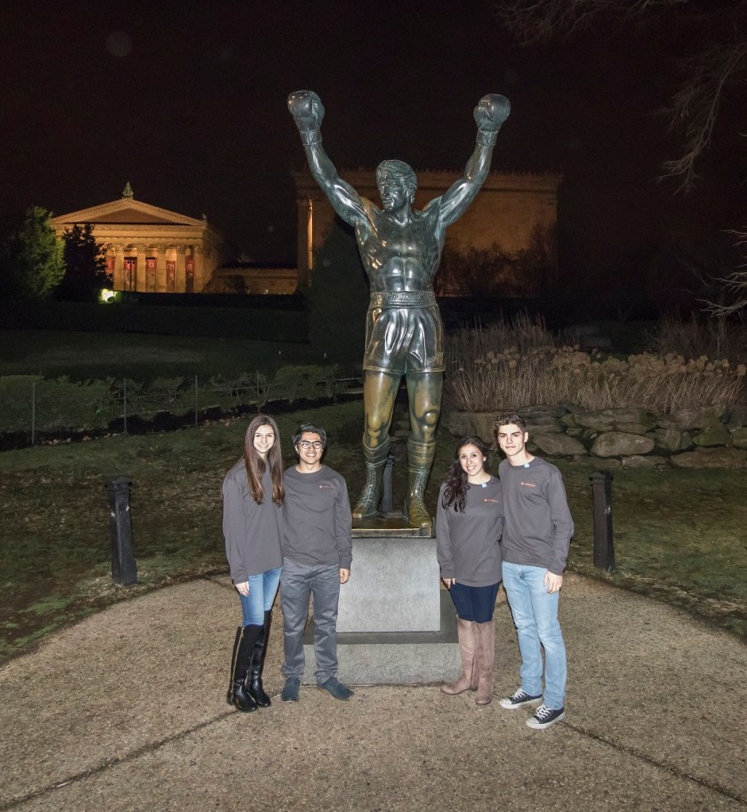Philadelphia, LEAP Ambassadors, SHSU, LEAP Center, Philadelphia Museum of Art, Rocky