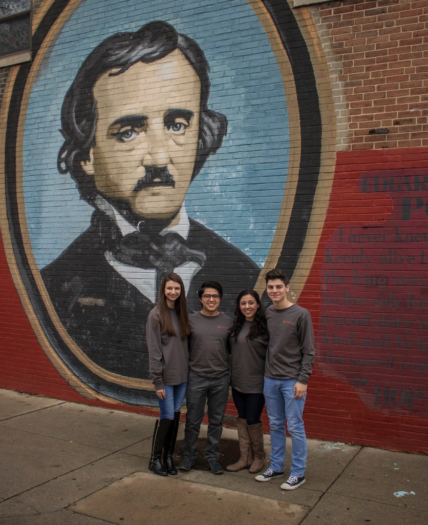 Edgar Allan Poe, Philadelphia, LEAP Ambassadors, SHSU, LEAP Center