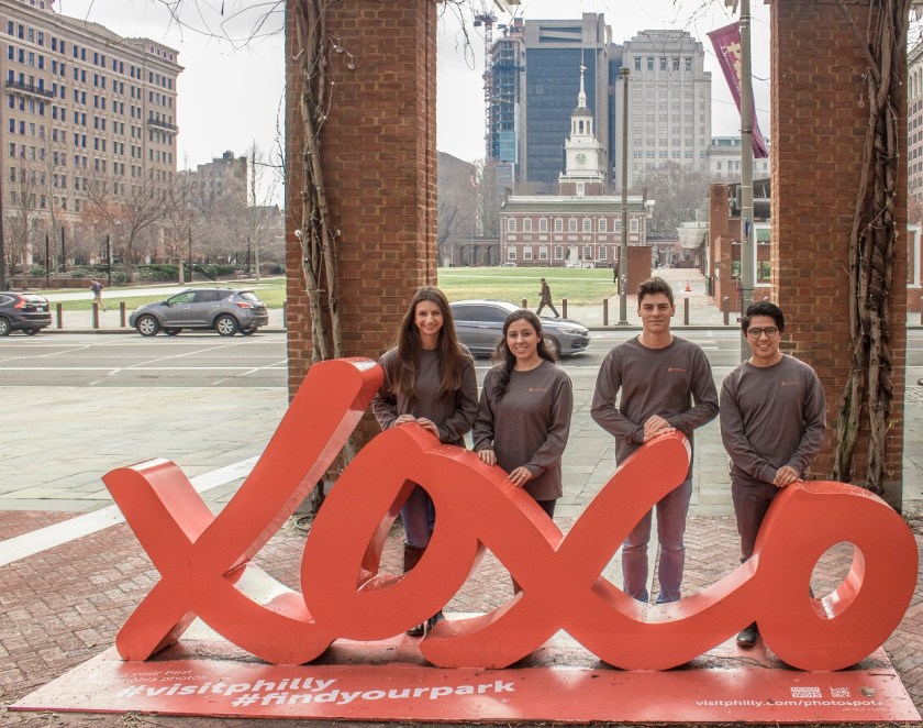 Philadelphia, LEAP Ambassadors, SHSU, LEAP Center, LOVE, Robert Indiana