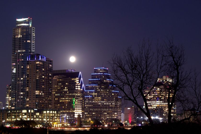 Christina Perez, Rep. Jim Murphy, SHAIP, Texas Legislature, LEAP Center, Austin Skyline