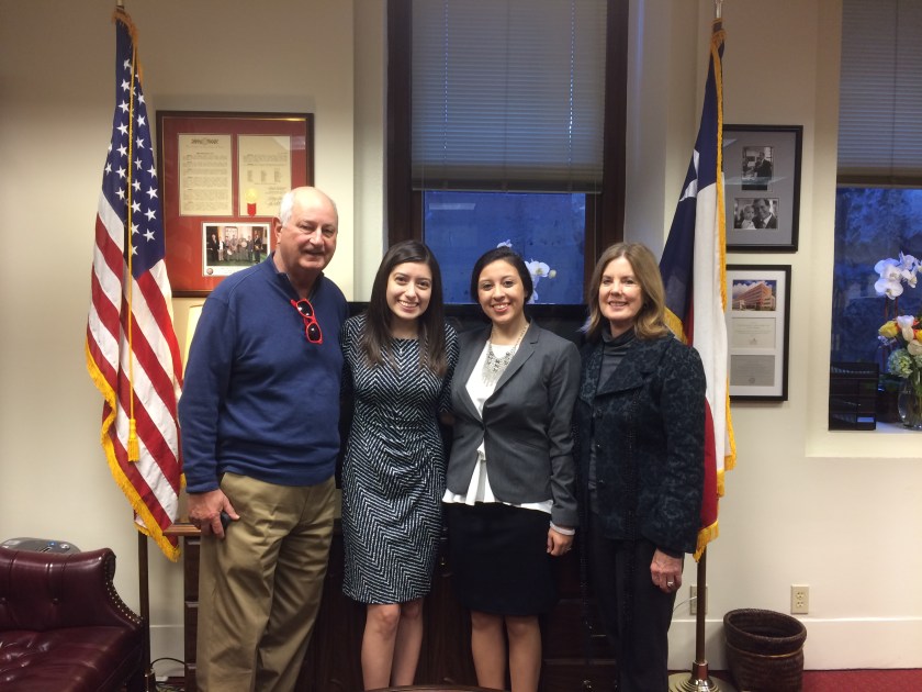 LEAP Center, Texas State Capitol, SHSU, Page, Alissa Wion, Ernest Bailes, LEAP Ambassadors