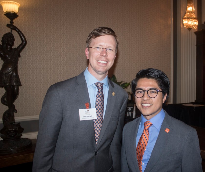 Representative Will Metcalf, Brian Aldaco, Sam Houston Austin Internship Program, SHAIP, LEAP, SHSU