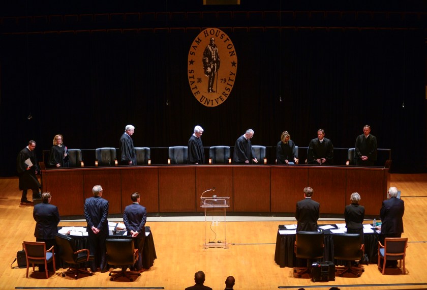 Texas Supreme Court, LEAP Ambassadors, SHSU, LEAP Center, Center for Law Engagement And Politics