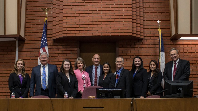 Texas 10th Court of Appeals, Mike Yawn, SHSU, LEAP Center, Center for Law Engagement And Politics, LEAP Ambassadors, Pre-Law