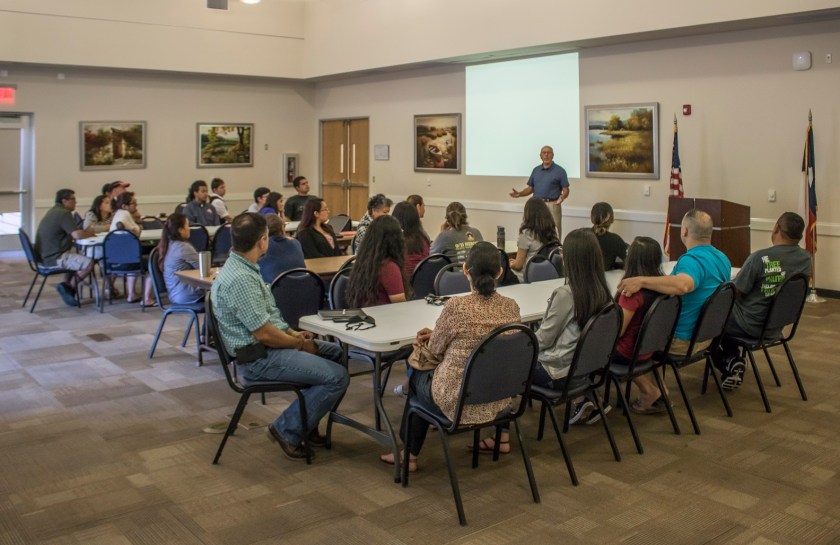 Huntsville Public Library, Councilmember Joe Rodriguez, LEAP Center, Center for Law Engagement And Politics, SHSU, Citizenship Preparatory Class