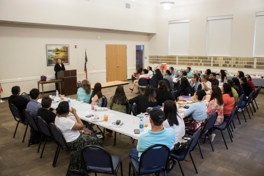 Huntsville Public Library, LEAP Center, Center for Law Engagement And Politics, SHSU, Citizenship Preparatory Class, Audrey Biggar