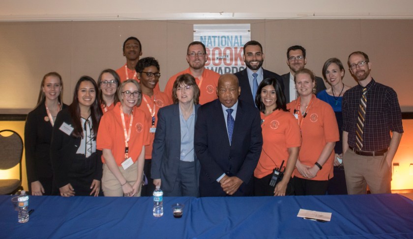 National Book Award Festival, SHSU, Sam Houston State University, LEAP Center, Center for Law Engagement And Politics, John Lewis