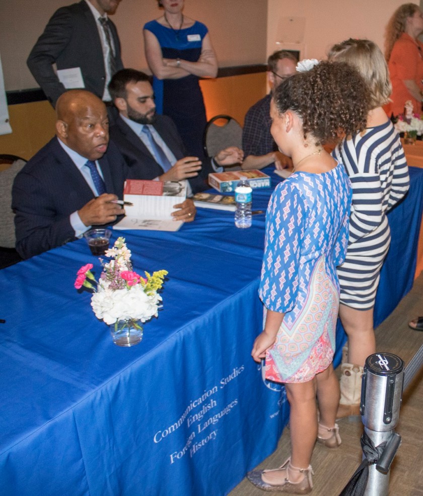 National Book Award Festival, SHSU, Sam Houston State University, LEAP Center, Center for Law Engagement And Politics, John Lewis