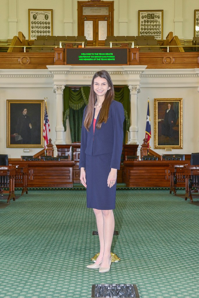 Kaitlyn Tyra, Austin Internship Program, LEAP Center, Senator Charles Schwertner