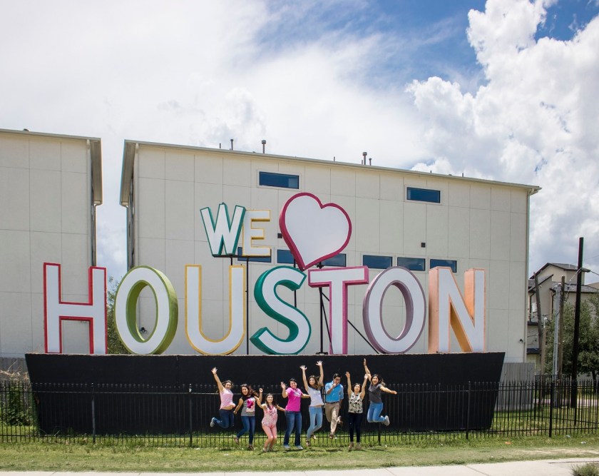 David Adickes, We Heart Houston, SHSU, LEAP Center
