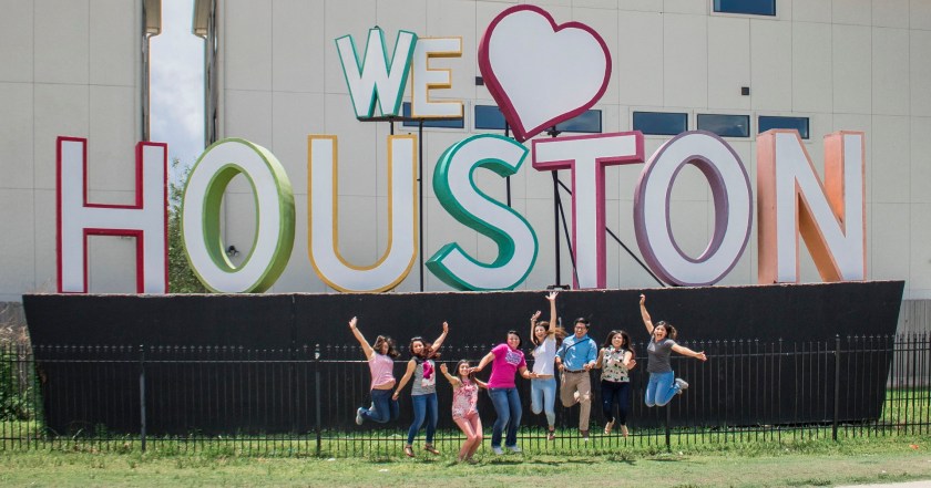 David Adickes, We Heart Houston, SHSU, LEAP Center