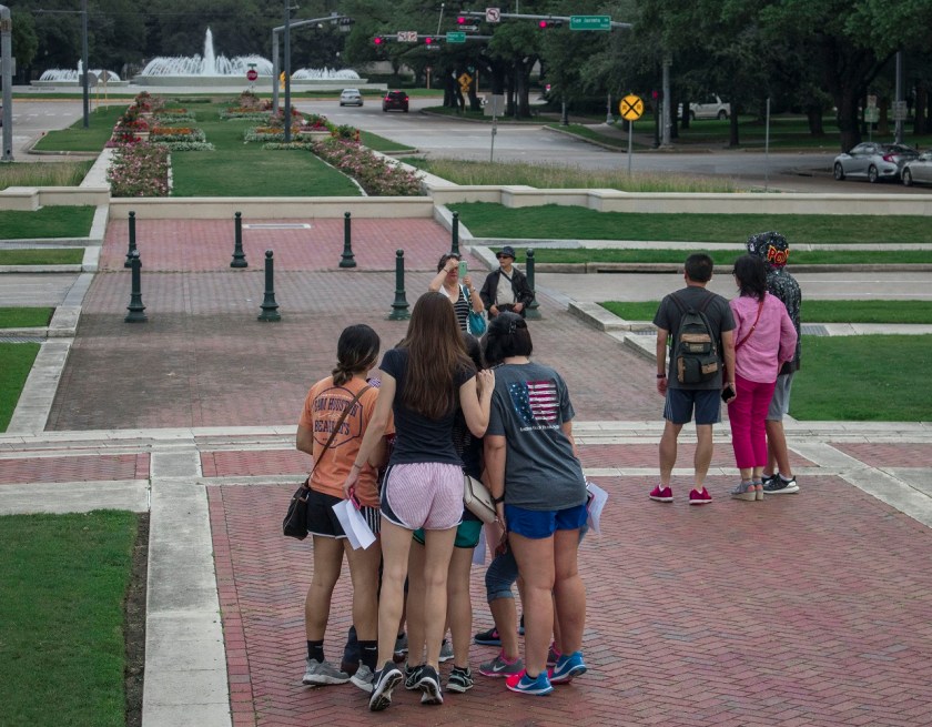 Enrico Cerrachio, Sam Houston Sculpture, LEAP Ambassadors, Center for Law Engagement And Politics, LEAP Center, Hermann Park