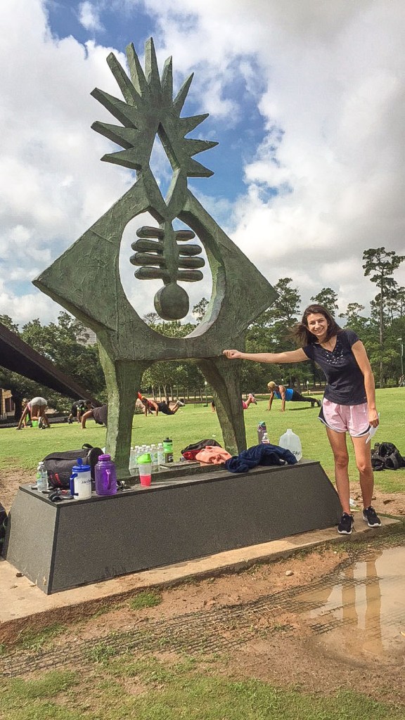 Enrico Cerrachio, Sam Houston Sculpture, LEAP Ambassadors, Center for Law Engagement And Politics, LEAP Center, Hermann Park
