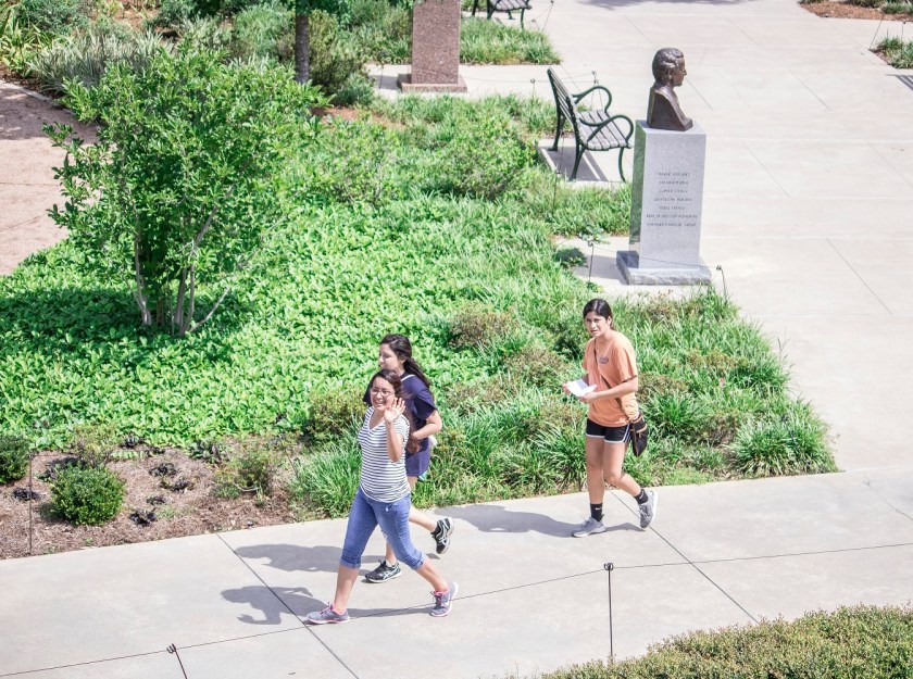 Sam Houston State University, LEAP Ambassadors, Center for Law Engagement And Politics, LEAP Center, Hermann Park, Scavenger Hunt