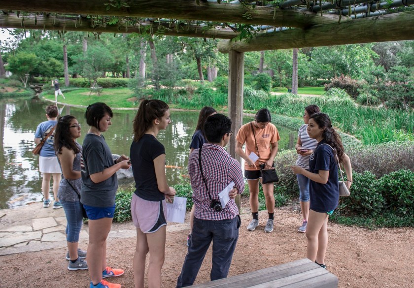 Enrico Cerrachio, Sam Houston Sculpture, LEAP Ambassadors, Center for Law Engagement And Politics, LEAP Center, Hermann Park