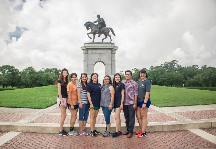 Enrico Cerrachio, Sam Houston Sculpture, LEAP Ambassadors, Center for Law Engagement And Politics, LEAP Center, Hermann Park
