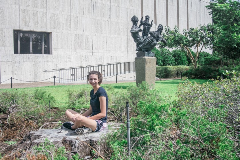 Enrico Cerrachio, Sam Houston Sculpture, LEAP Ambassadors, Center for Law Engagement And Politics, LEAP Center, Hermann Park, Charles Umlauf