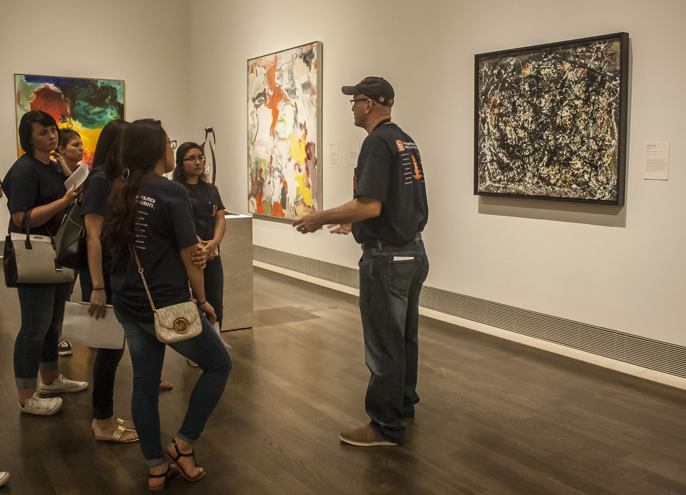 Museum of Fine Arts Houston, MFAH, SHSU, LEAP Center, Center for Law Engagement And Politics, LEAP Center, LEAP Ambassadors, Education, Jackson Pollock