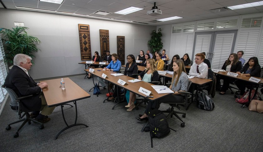 SHSU, LEAP Ambassadors, LEAP Center, Center for Law Engagement And Politics, John Nixon, CIA, Saddam Hussein