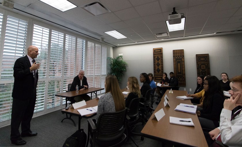 SHSU, LEAP Ambassadors, LEAP Center, Center for Law Engagement And Politics, John Nixon, CIA, Saddam Hussein