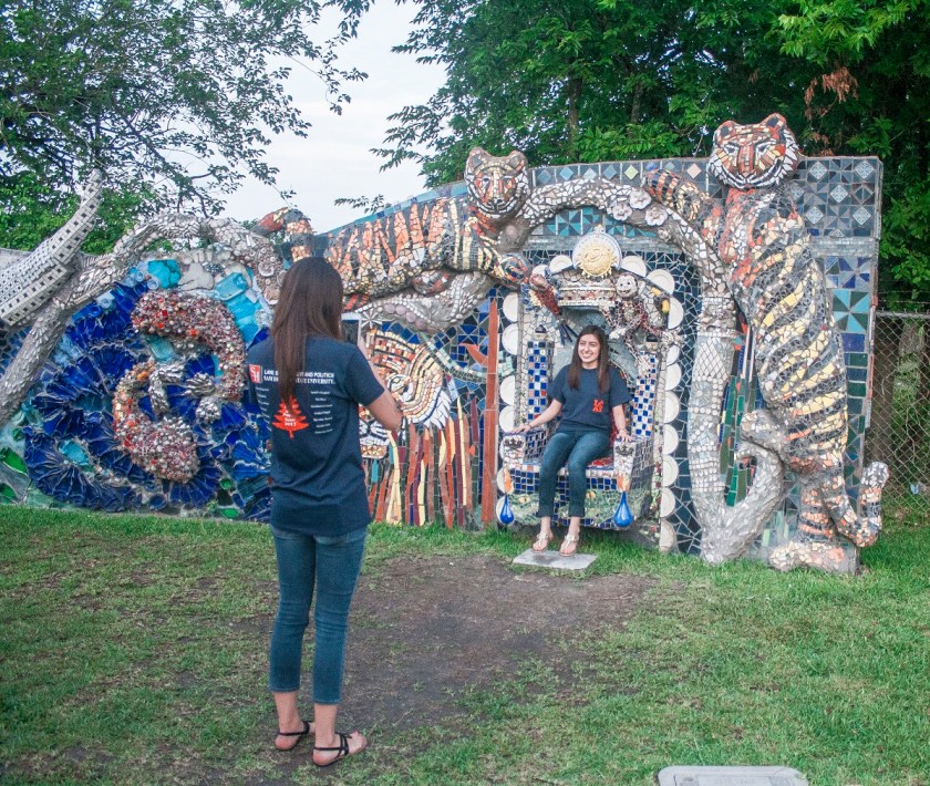 Smither Park, Dan Phillips, LEAP Ambassadors, SHSU, Center for Law Engagement And Politics