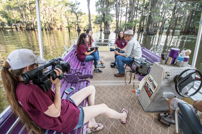 Mark Burns, Documentary, SHSU, LEAP Center, LEAP Ambassadors, SHSU, Photography, Caddo Lake